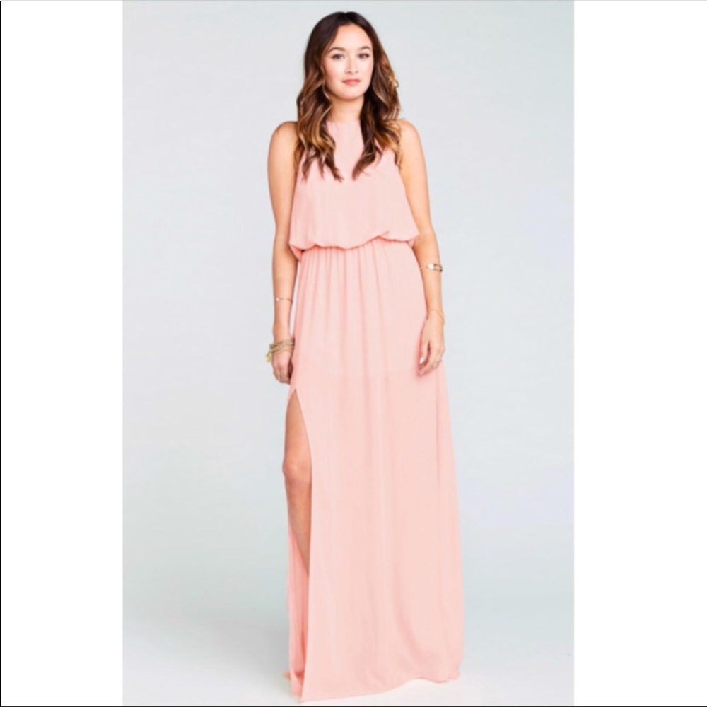 Show Me Your Mumu Heather Halter in Frosty Pink